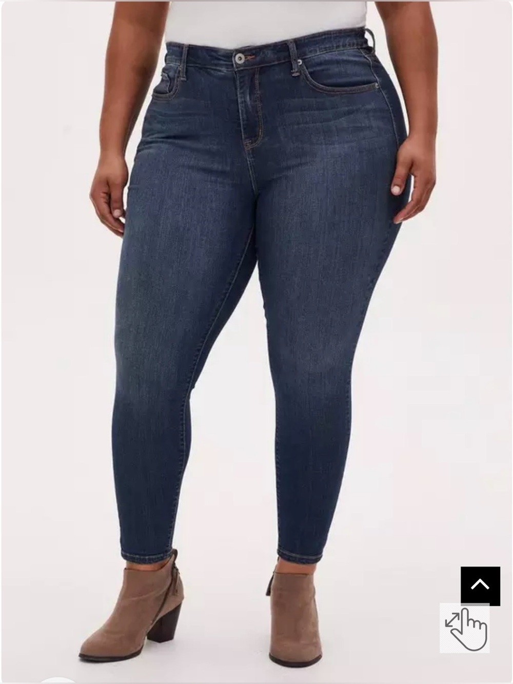 Torrid Premium Stretch Sky High Skinny Jean, EUC